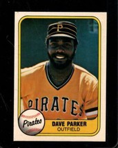 1981 Fleer #360 Dave Parker Nmmt Pirates *X104385 - £1.53 GBP