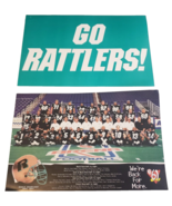 ARIZONA RATTLERS Vintage 1998 AFL Arena Football TEAM PHOTO Stadium ROOT... - £20.92 GBP