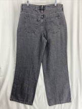 Universal Thread Size 10/30R Womens Relaxed Straight Gray Cotton Denim Jeans NWT - £12.90 GBP