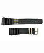 24mm Diver&#39;s SURFER Watch band Black PU STRAP Fits CITIZEN SEIKO - €16,57 EUR