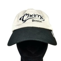 Cheers Bar Boston Hat Cap Adult Beige Black Strapback Dad Official License - £7.00 GBP