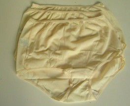 3 Dixie Belle by Velrose Full cut Briefs Style 719 Beige Size 11 - £19.74 GBP