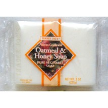 Trader Joes Next to Godliness Oatmeal &amp; Honey Soap (2 Bars Per Pack) 8 oz - £8.17 GBP
