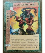 Guardian Molydeus Bloodwars HIGH GRADE RARE Promo CCG TSR BLOOD WARS TSR... - £39.56 GBP