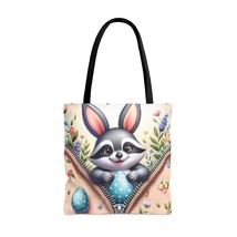 Tote Bag, Easter, Cute Raccoon with Bunny Ears, Personalised/Non-Personalised To - £22.57 GBP+