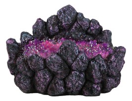 Faux Geode Crystals Rock Magic Wands Holder Stand Prop Accessory Decor - £14.37 GBP