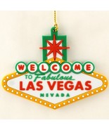 Welcome Las Vegas Sign Xmas Christmas Tree Ornament - £5.52 GBP