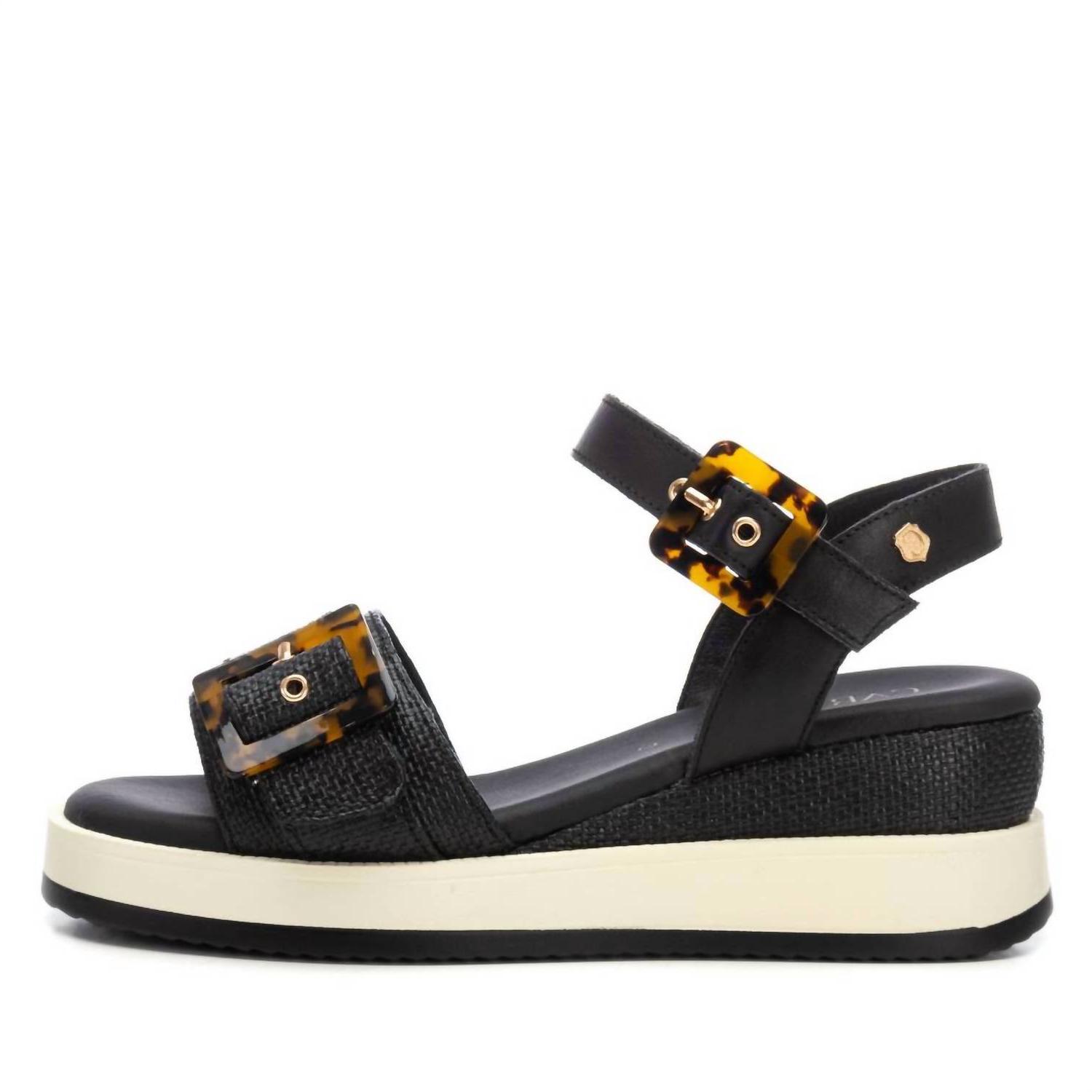 Xti Women&#39;s Carmela Brenda Sandals Black - $89.00