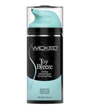 Wicked Sensual Care Toy Breeze Water Based Cooling Lubricant - 3.3 Oz - £19.15 GBP