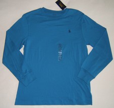 Polo Ralph Lauren Boy Long Sleeve Pony T-Shirt Round Neck Blue L Large 14-16 - £10.37 GBP
