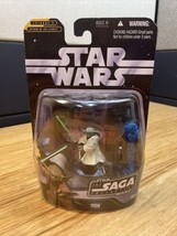 NEW Star Wars Saga Collection #019 Yoda Episode II Luke Skywalker Hologram Kg - £14.13 GBP