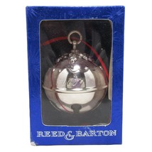 The 2000 Holly Bell by Reed &amp; Barton Silver Plated Christmas Ornament - £70.85 GBP