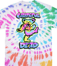 New Grateful Dead Carnival Bears Licensed Rock Shirt Tie Dye - £20.39 GBP+
