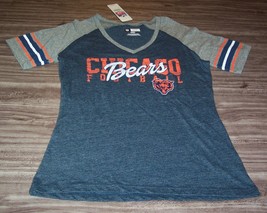 Vintage Style Women&#39;s Teen Chicago Bears Nfl Football T-Shirt Medium New w/ Tag - £15.58 GBP