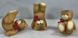 Lucy and Me Bear Enesco Lucy Rigg 1982 Lot Of 3 Tumbling Bears. *Pre-Owned* - £13.18 GBP