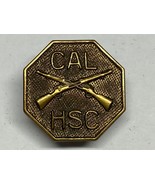 WWI, CALIFORNIA, HIGH SCHOOL CADET, OCTAGONAL COLLAR DISK, HALLMARKED AM... - £11.09 GBP