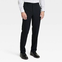 Men&#39;s Slim Fit Dress Pants - Goodfellow &amp; Co Black 34x30 - £19.65 GBP