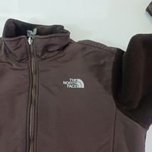 The North Face Brown Denali Full Zip Fleece Jacket AC9Q Polartec Girls Size XL image 6