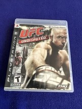 UFC Undisputed 2009 2010 PS3 Lot (Sony PlayStation 3) Tested! - £14.64 GBP