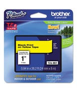 Brother Genuine P-Touch TZE-651 Tape, 1&quot; (24 mm) Standard Laminated P-To... - £22.80 GBP