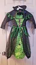 Halloween 2 Piece Witch Costume Size 3-4 - £23.88 GBP