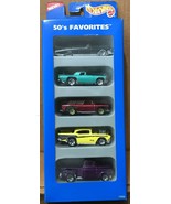 {VINTAGE} 1995 Mattel Hot Wheels 50&#39;s Favorites Gift Pack #15068 - $9.49