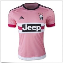 Dybala Pink Jersey Pogba Jersey Buffon Juventus Pink Jersey Away 2015 - ... - $79.00