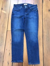 Ann Taylor Loft Skinny Crop Dark Wash Denim Blue Jeans 28 6 31“ x 27“ - $26.99