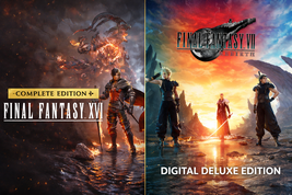 Final Fantasy VII Rebirth Deluxe Edition + Final Fantasy XVI Complete Ed... - $5.49