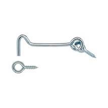 Arrow 160371 2 1/2&quot; Hook &amp; Eyes Zinc 2 Pack - £8.78 GBP