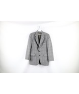 Vintage 70s Streetwear Mens 39R Wool 2 Button Suit Coat Sport Jacket Gra... - €42,54 EUR