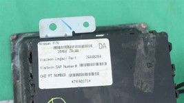 2008 Nissan Armada ECU Computer Immobilizer Ignition Ring & Key BCM MEC73-531-A1 image 8