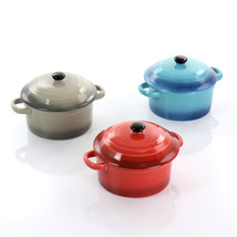 Crock Pot Pembury 3 Piece 9.6 Ounce Stoneware Assorted Casserole Dish Set - $84.49