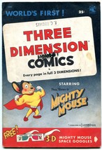 Mighty Mouse Three Dimension Comics #1-3-D-RARE Vg - £74.11 GBP