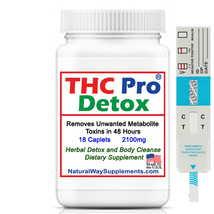 THC Pro Detox Rid Metabolites From Saliva,Blood,Urine,Digestive in 48 Hrs w/Test - $25.50