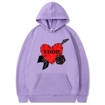 Eddie Munson Hooded Sweatshirt Women Autumn Winter Aesthetic Graphic Clothes Ove - £71.96 GBP