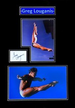 Greg Louganis Hand Signed Autographed Index Card - £78.72 GBP