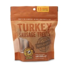 Happy Howie Dog Turkey Sausage Bakers Dozen 4 Inch 8Oz - £13.38 GBP