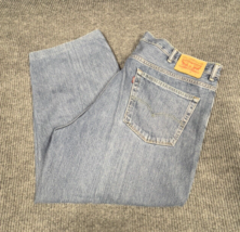 VTG Levis 560 Jeans Mens 44x30 (Actual 44x25) Blue Denim Wide Leg Pants Red Tab - £25.08 GBP