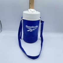 Vintage Igloo Reebok Blue 1 Quart Flip Spout Water Jug W/ Carrying Strap - £31.47 GBP