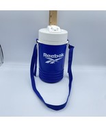 Vintage Igloo Reebok Blue 1 Quart Flip Spout Water Jug W/ Carrying Strap - £29.73 GBP