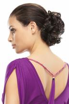 Funbun Curly Synthetic Hair Wrap Elastic Band Women&#39;s Hairpiece Chignon Ponytail - £14.23 GBP