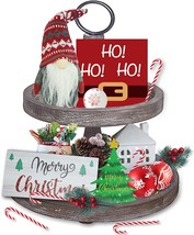 Christmas Decoration For Tiered Tray 15 Pcs Christmas, Tiered Tray Not Included - £27.17 GBP