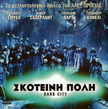 DARK CITY (Rufus Sewell, Kiefer Sutherland, Jennifer Connelly) Region 2 DVD - £7.06 GBP