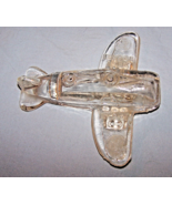 Vintage Army Bomber 15-P Glass Candy Container by Jeannette Glass - $17.16 CAD