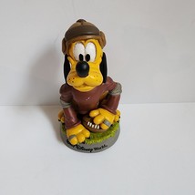 Vintage Pluto Football Bobble Head Walt Disney World 9&quot; Figurine - $14.01