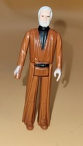 Ben Obi-Wan Kenobi Star Wars Vintage 1977 grey hair Kenner Hong Kong Figure  - £11.73 GBP