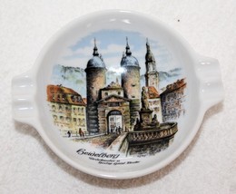 Kaiser West Germany Porcelain Ashtray ~ Heidelberg Heilig-Geist Kirche - £15.75 GBP