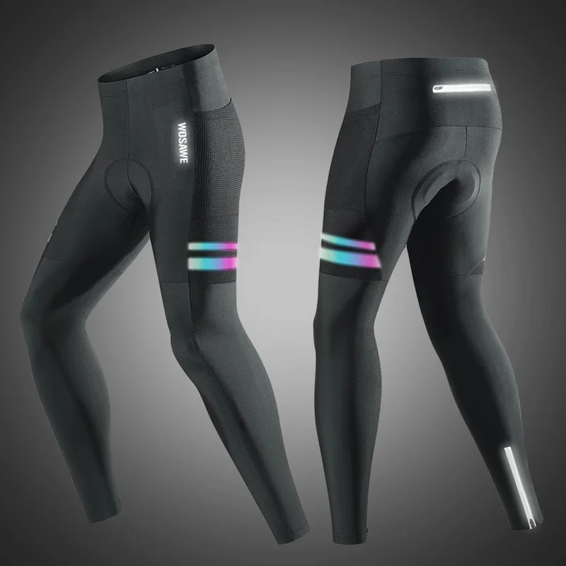 Sporting WOSAWE Men&#39;s Cycling Pants Quick-drying Stretch Breathable Mtb Pants Bi - £66.10 GBP
