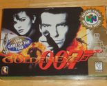 Nintendo 64 N64 GoldenEye 007 James Bond Video Game, CIB Tested and Working - $99.95